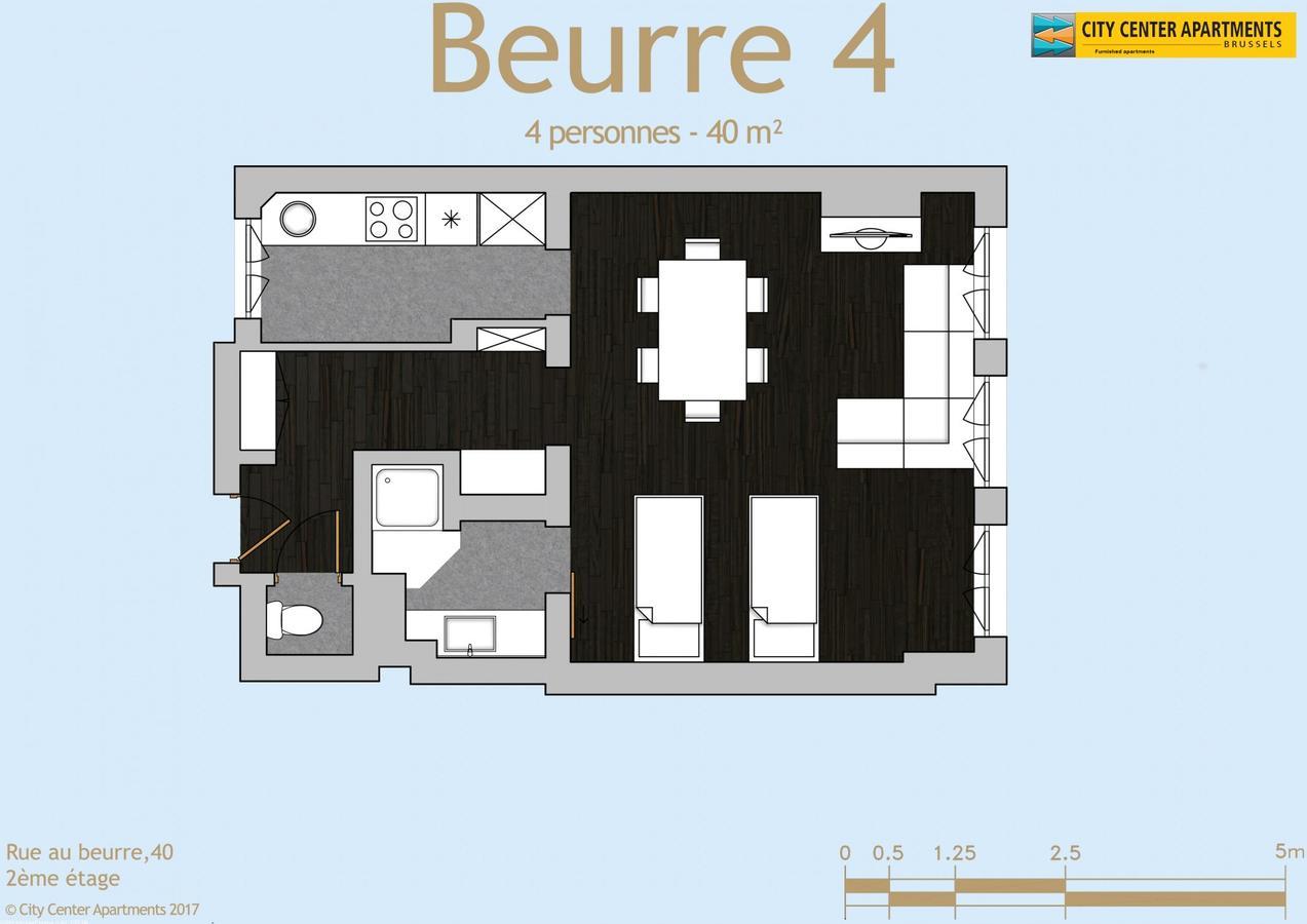 City Center Apartments Grand Place Brussel Bagian luar foto